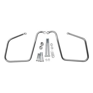 Drag Specialties Saddlebag Support Brackets For Harley Dyna 2008