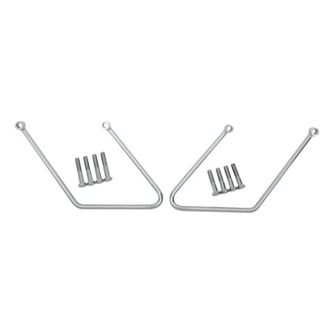 Drag Specialties Saddlebag Support Brackets For Harley Softail 1984-1999