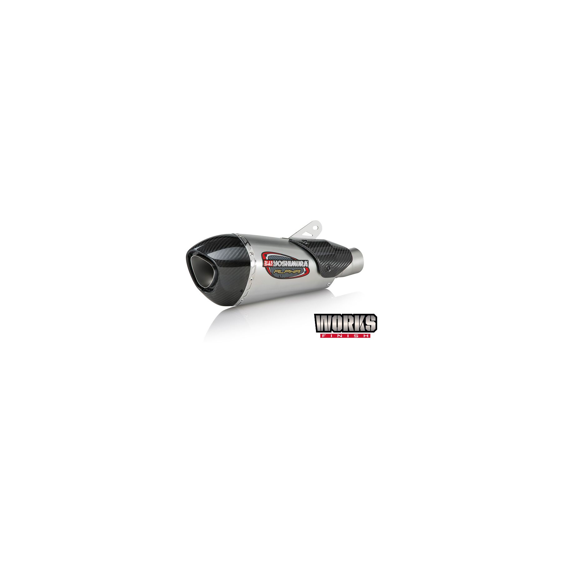 Yoshimura Alpha T Works Street Slip-On Exhaust Triumph Daytona 675 / R 2013
