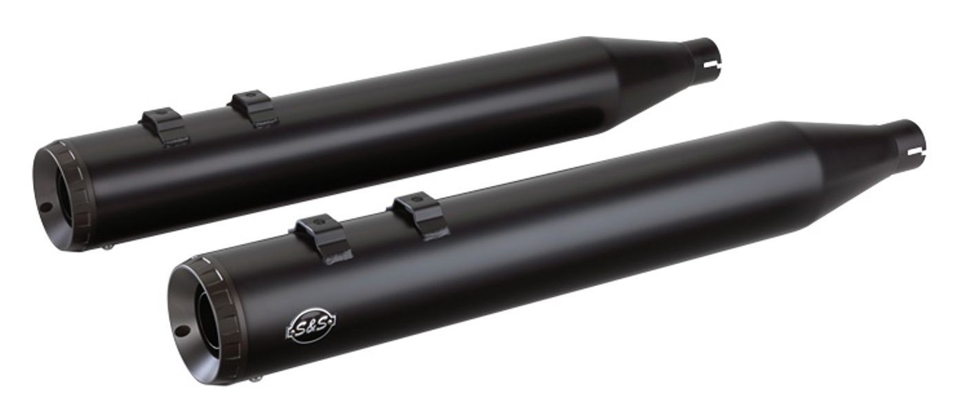 S&S Cycle Grand National Slip-On Muffler For Harley Touring 2017