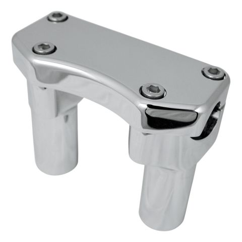 Drag Specialties 1" Handlebar Risers And Top Clamp For Harley