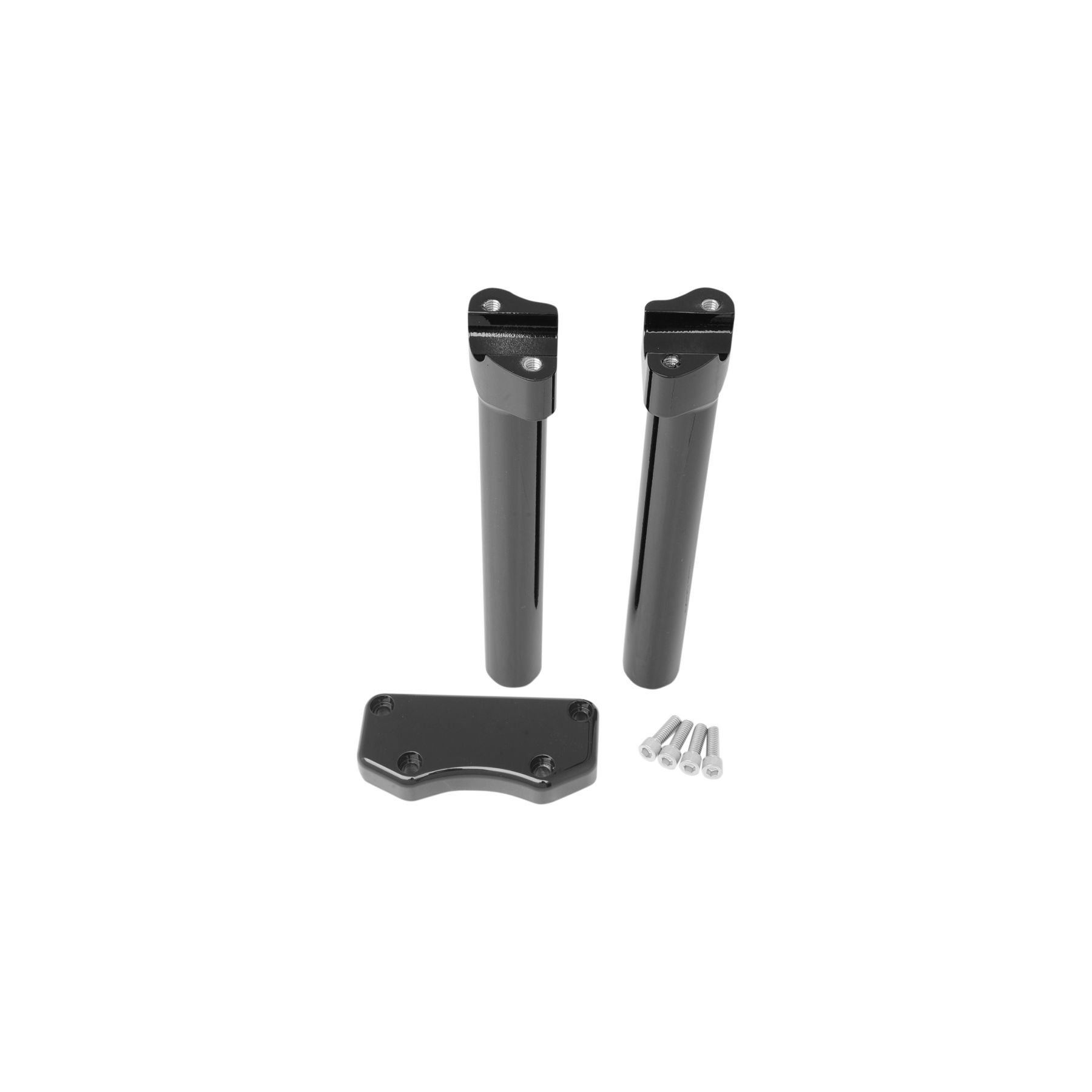 Drag Specialties Drag Specialties 1 Handlebar Risers And Top Clamp For Harley - $323.29 at J&P Cycles