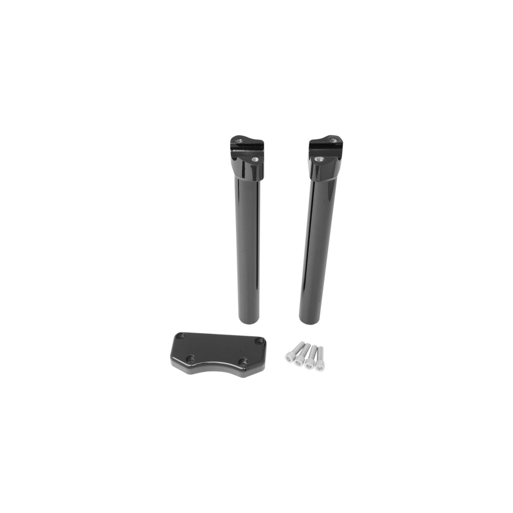 Drag Specialties Drag Specialties 1 Handlebar Risers And Top Clamp For Harley - $349.79 at J&P Cycles
