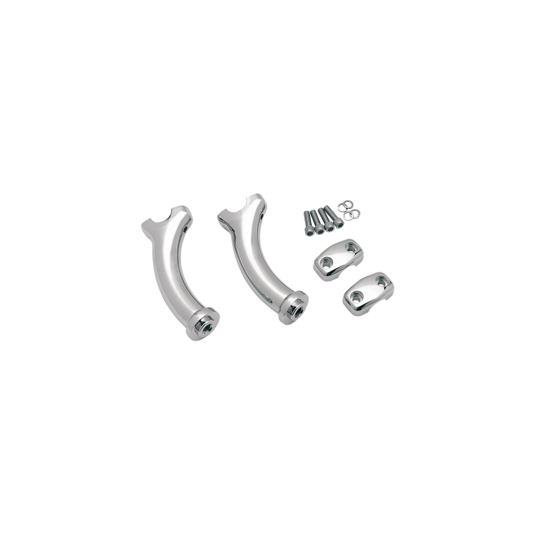 Drag Specialties Drag Specialties Deuce Style Handlebar Risers For Harley Softail Deuce 2000-2007 - $151.53 at RevZilla