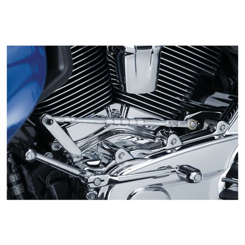Kuryakyn Grooved Shift Linkage For Harley 1980-2026