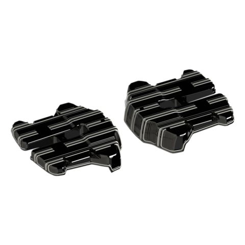 Arlen Ness 10-Gauge Rocker Box Top Covers For Harley Milwaukee Eight 2017-2025