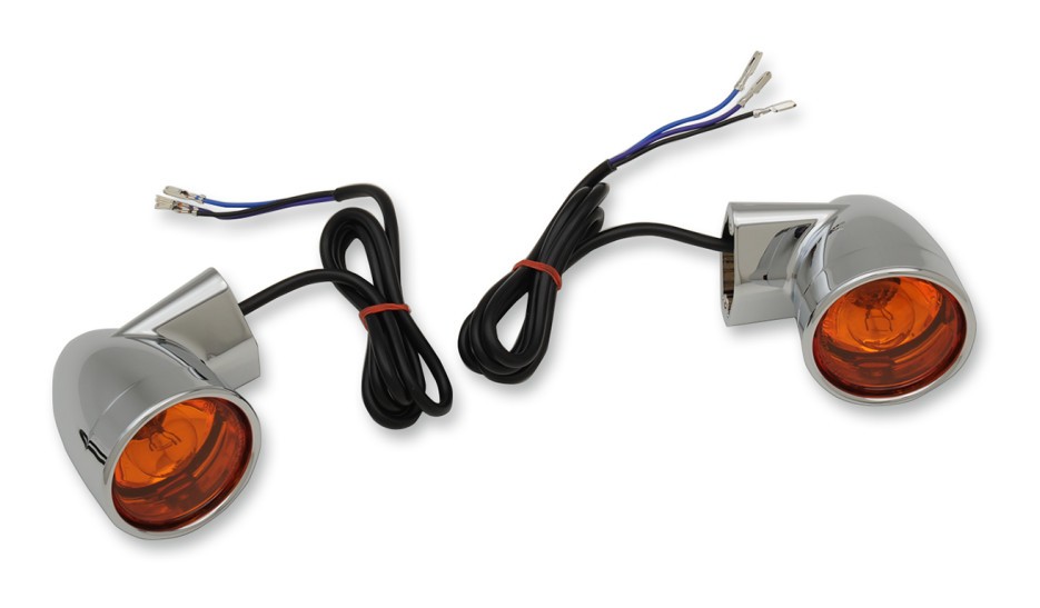 Street Legal Chris Products Harley Turn Signal Swivel Kit - Chrome