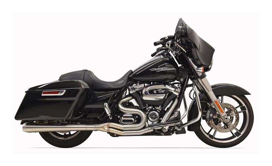 Bassani Road Rage III Stainless 2-Into-1 Megaphone Exhaust For
