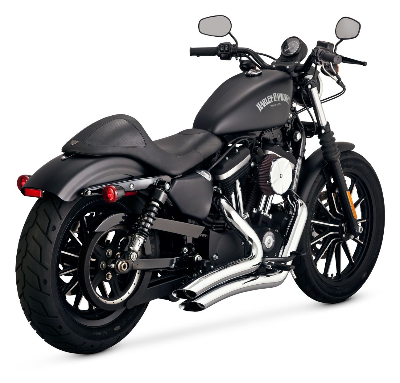 Vance & Hines ビッグラディウス Vance & Hines® Big Radius 2-into-2 Exhaust System in Matte