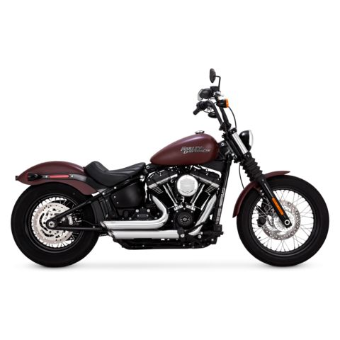 Vance & Hines Shortshots Staggered Exhaust For Harley Softail 2018-2024
