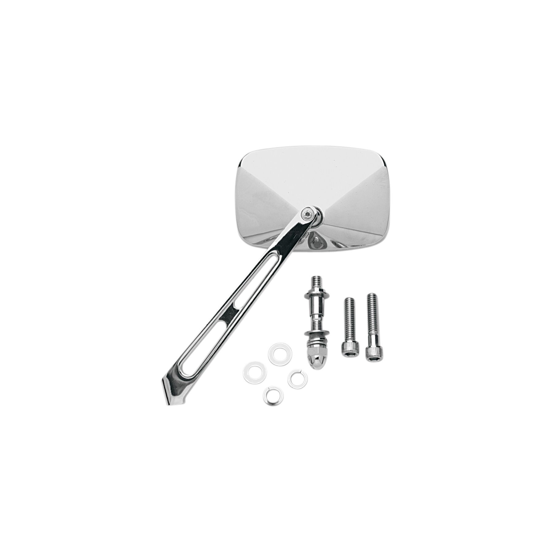 Drag Specialties Drag Specialties Rectangular Mirror With Air Stem - $51.89 at RevZilla
