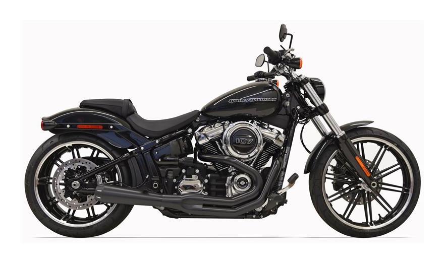 Bassani Road Rage 2-Into-1 Exhaust For Harley | JPCycles.com