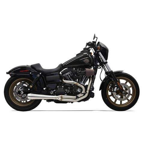 バッサーニ(Bassani) Natural Road Rage Ⅲ Bassani Xhaust Road Rage III 2 Into 1 Mid-Length Exhaust