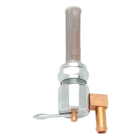 Drag Specialties 22mm Round Petcock For Harley