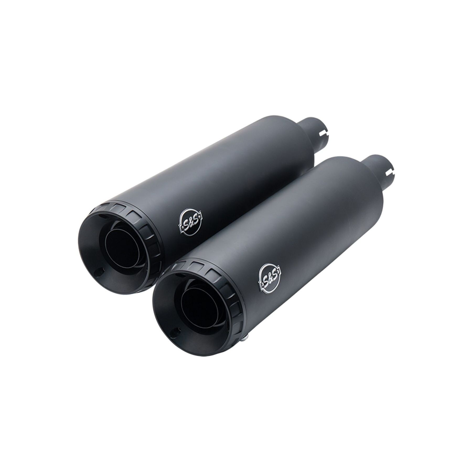 S&S Cycle S&S Cycle Grand National Slip-On Mufflers For Harley Softail Fat Bob 2018-2023 - $613.95 at J&P Cycles