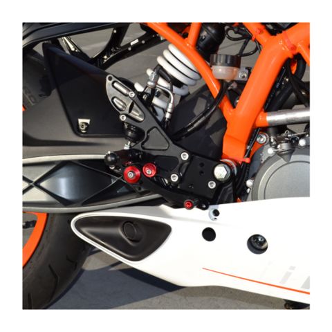 Hotbodies Racing MGP Adjustable Rearsets KTM RC390 2015-2020