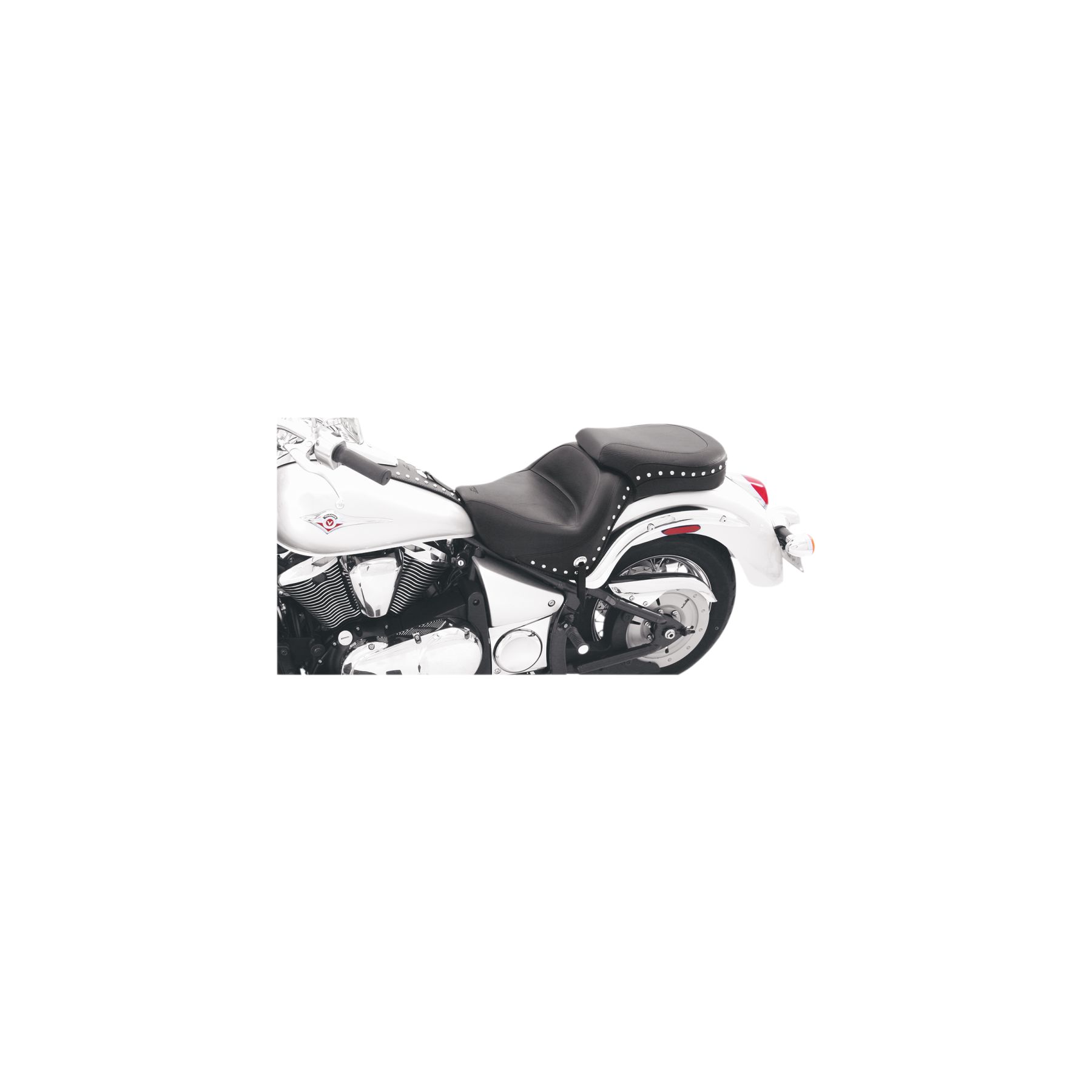 Mustang Seats Mustang Wide Touring Seat Kawasaki Vulcan VN900 Classic / Custom 2006-2026 - $809.00 at J&P Cycles