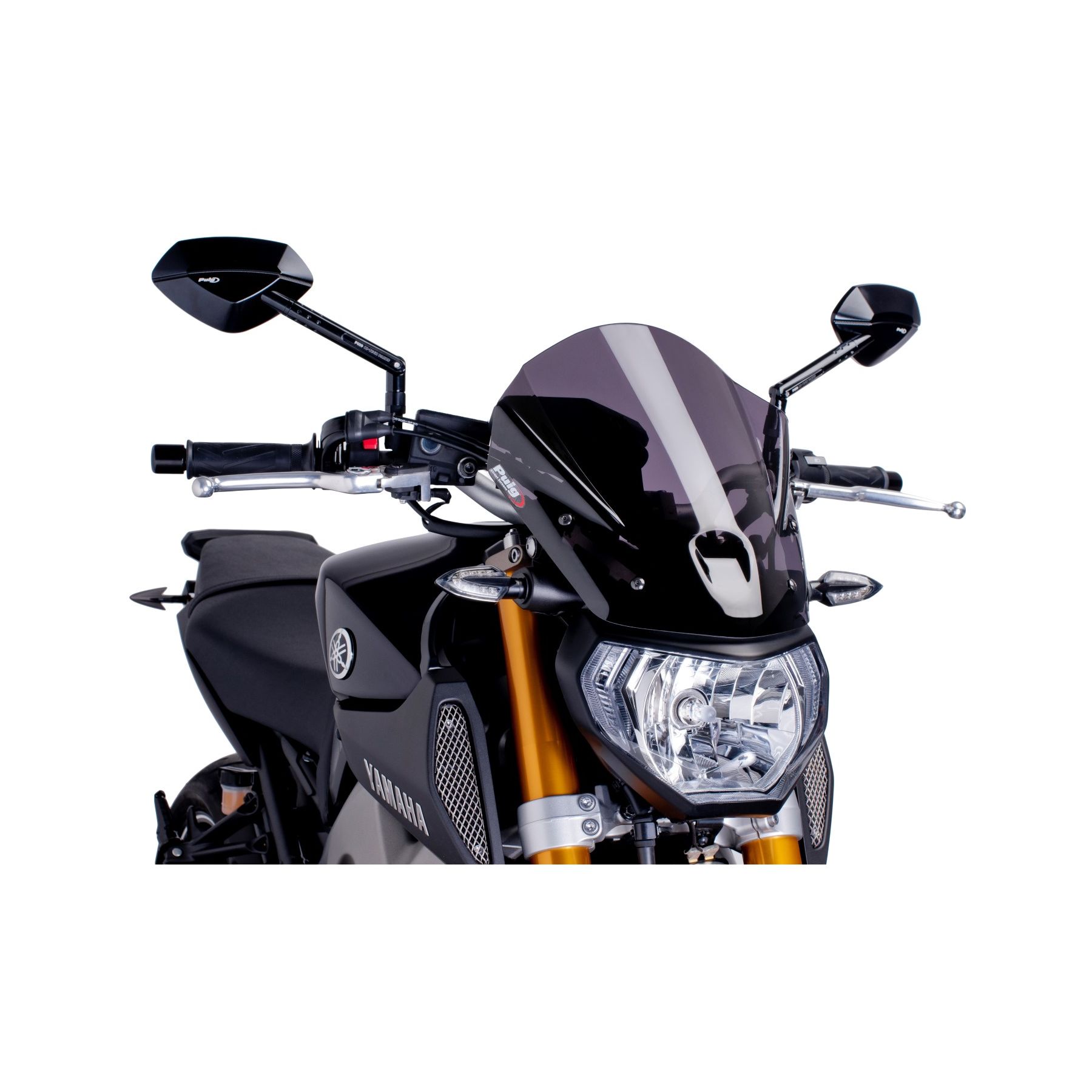 Puig Puig Touring Naked New Generation Windscreen Yamaha FZ-09 2014-2016 - $134.99 at J&P Cycles