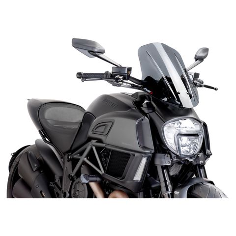 Puig Touring Naked New Generation Windscreen Ducati Diavel 2014-2018