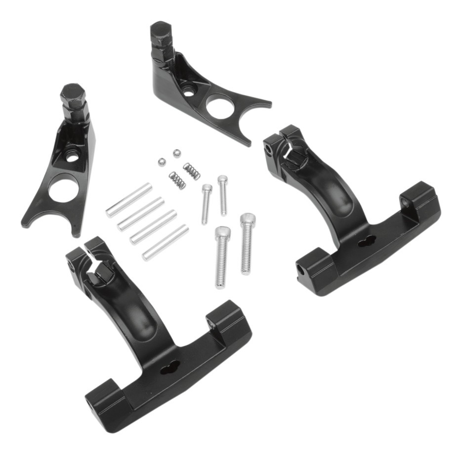 Drag Specialties Passenger Floorboard Mounts For Harley Softail Drag Specialties Passenger Floorboard Mounts For Harley Softail