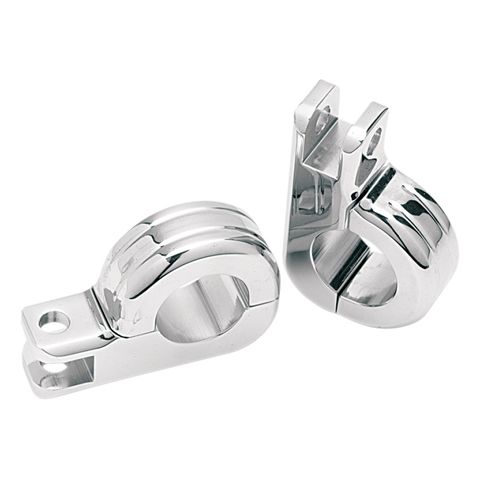 Drag Specialties 1 1/4" Highway Foot Peg Clamps