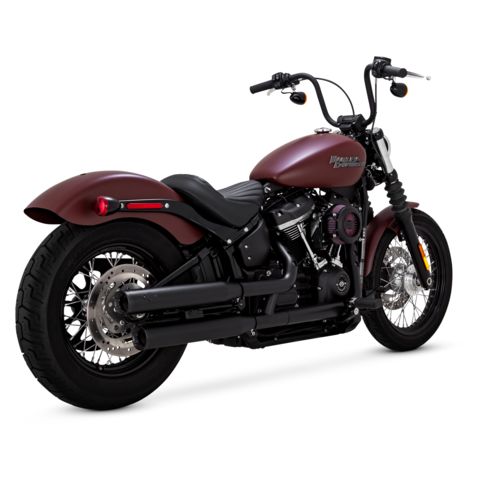 Vance & Hines 3" Eliminator Slip-On Mufflers For Harley Softail