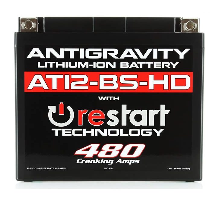 Antigravity AT12-BS-HD ReStart 480CA Lithium Ion Battery