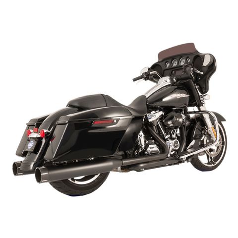 S&S Cycle El Dorado Dual Exhaust With Tracer Mufflers For Harley Touring