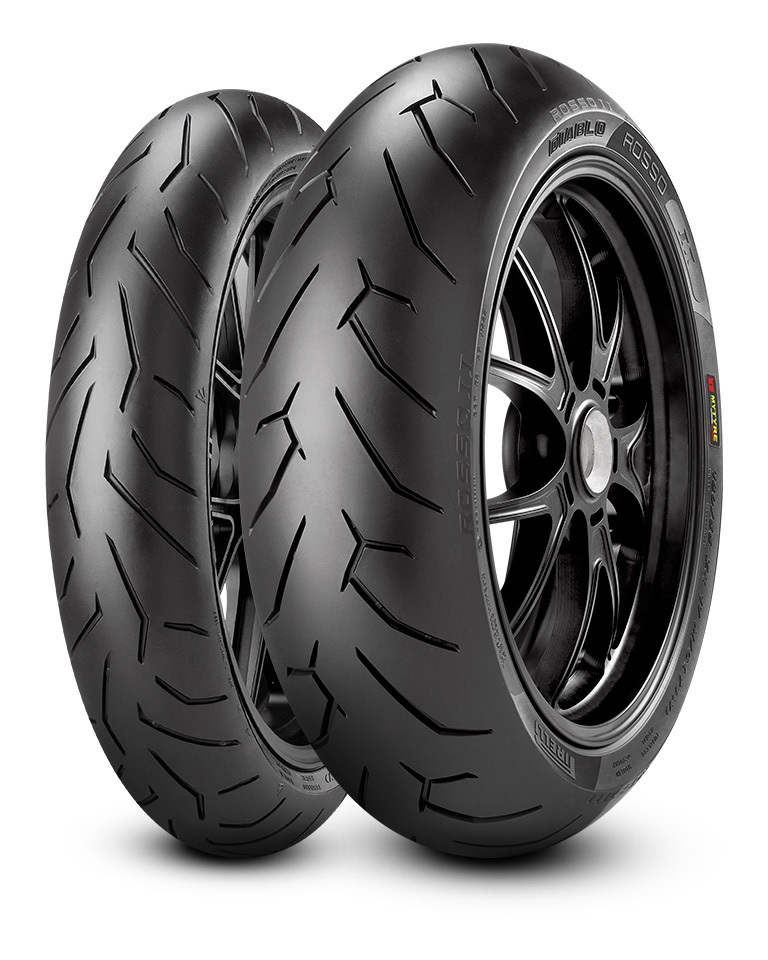 ピレリーロッソⅡ Pirelli Diablo Rosso II Tires | JPCycles.com