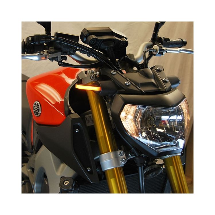 New Rage Cycles LED Front Turn Signals Yamaha FZ-09 2014-2016