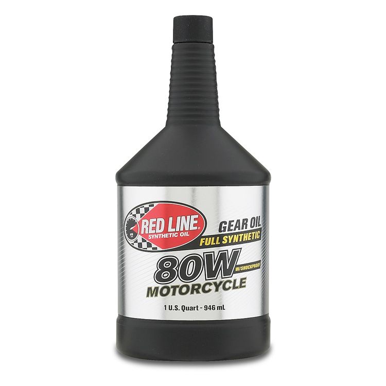 Red Line 80W Motorcycle Gear Oil with ShockProof