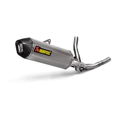 Akrapovic Slip-On Exhaust Suzuki V-Strom 650 2017-2025