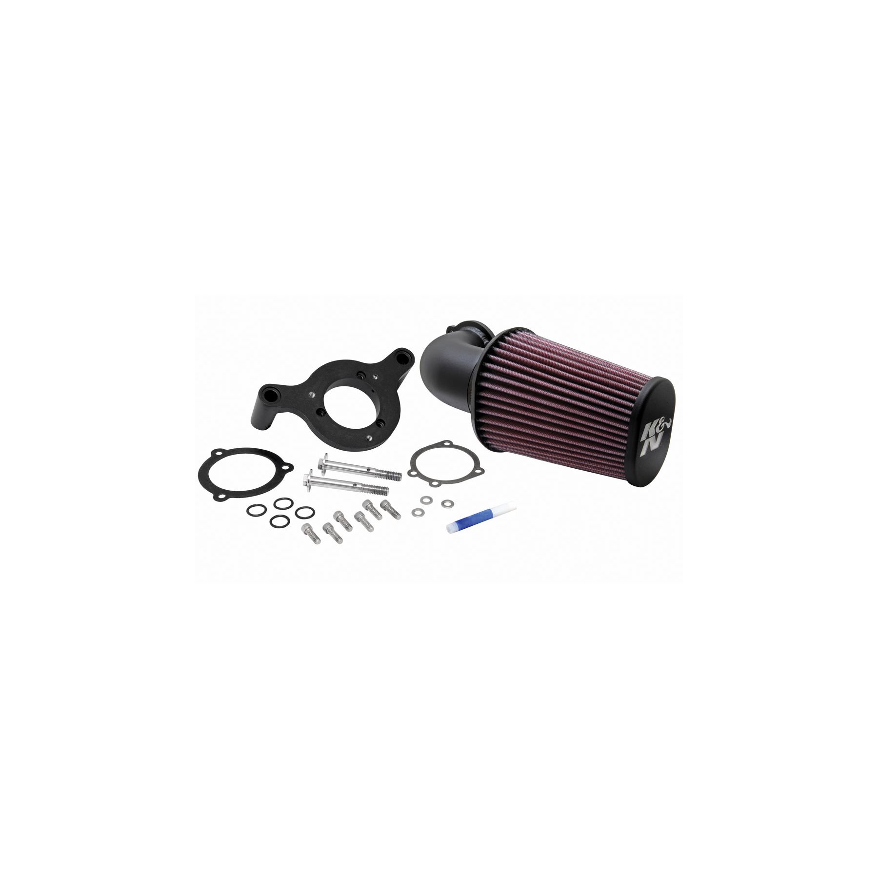 K&N High Flow Air Charger Long Intake Kit For Harley 2001-2017