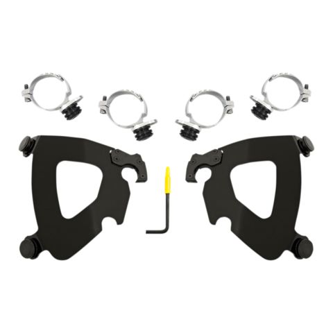 Memphis Shades Gauntlet Fairing Trigger-Lock Mount Kit For Harley Low Rider 2018-2020