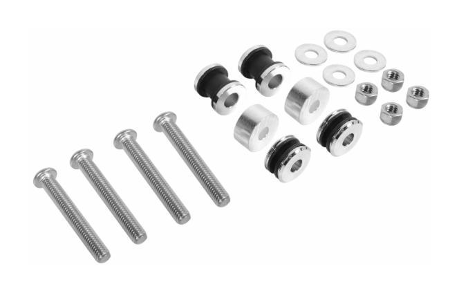 HogWorkz Docking Hardware Kit For Harley Softail 1984-2017 | JPCycles.com