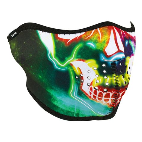ZANheadgear Skull Neoprene Half Face Mask