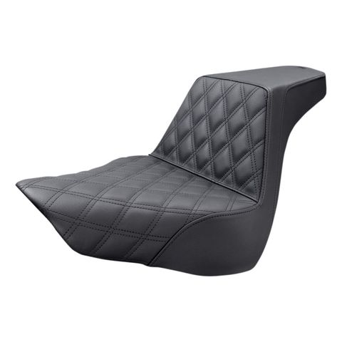 Saddlemen Step-Up LS Lattice Stitch Seat For Harley Softail FLFB/S / FXBR 2018-2026