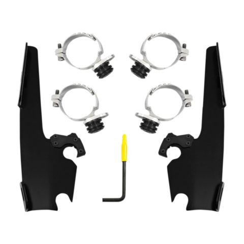 Memphis Shades Batwing Trigger-Lock Mount Kit For Harley Low Rider 2018-2020