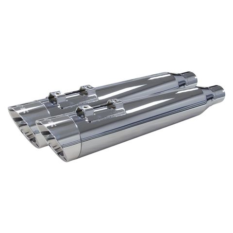 Two Brothers Comp-S Slip-On Mufflers For Harley Touring 2017-2026