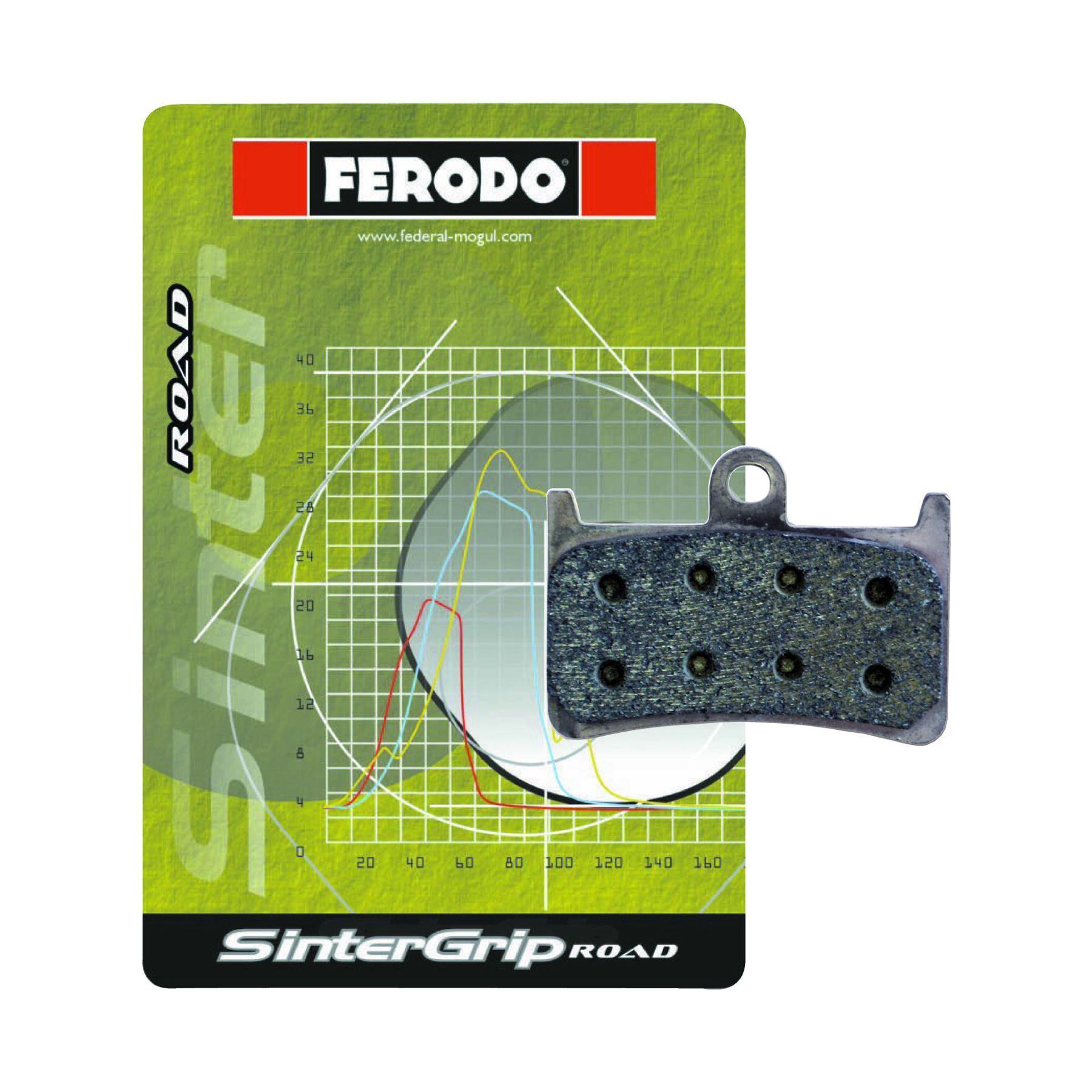 Ferodo FDB605ST SinterGrip Front Brake Pads