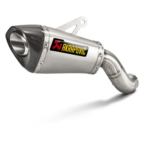 Akrapovic Slip-On Exhaust Kawasaki Z900 2017-2024