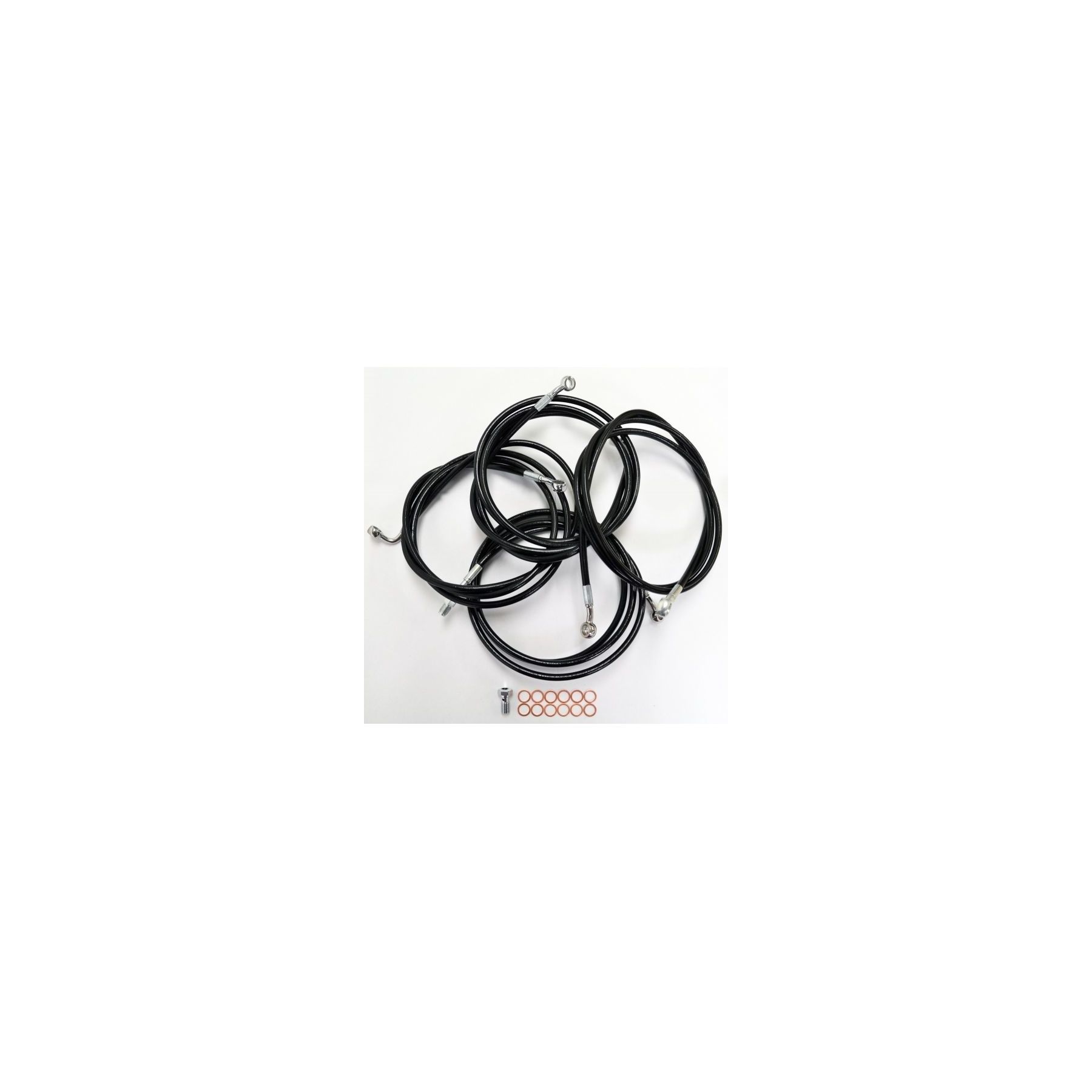 LA Choppers LA Choppers Handlebar Cable And Brake Line Kit For Harley Softail w/ABS 2018-2025 - $263.95 at RevZilla