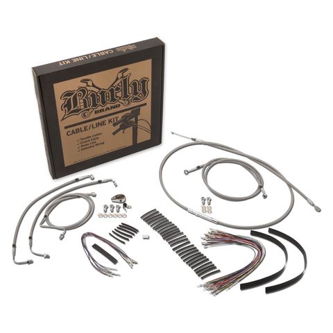 Burly Handlebar Cable Installation Kit For Harley Street Glide 2017-2020