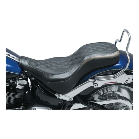 Mustang DayTripper Seat For Harley Softail Fat Boy 2018-2025