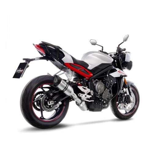 LeoVince LV PRO Slip-On Exhaust Triumph Street Triple 765 R / RS / S 2017-2022