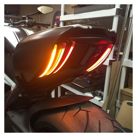 New Rage Cycles LED Rear Turn Signals Ducati Diavel 2011-2018 