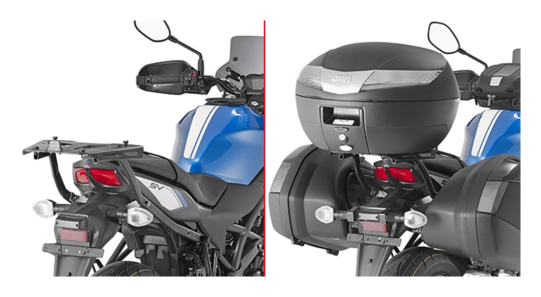ー Givi 3111FZ Top Case Support Brackets Suzuki SV650 / X 2017