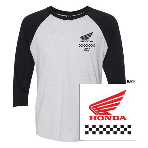Factory Effex Honda Wing Baseball T-Shirt