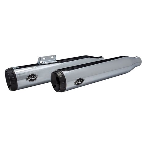 S&S Cycle Grand National Slip-On Mufflers For Harley FLHC / FLDE 2018-2024