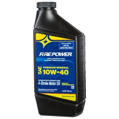 Fire Power Premium Mineral 4-Stroke Engine Oil